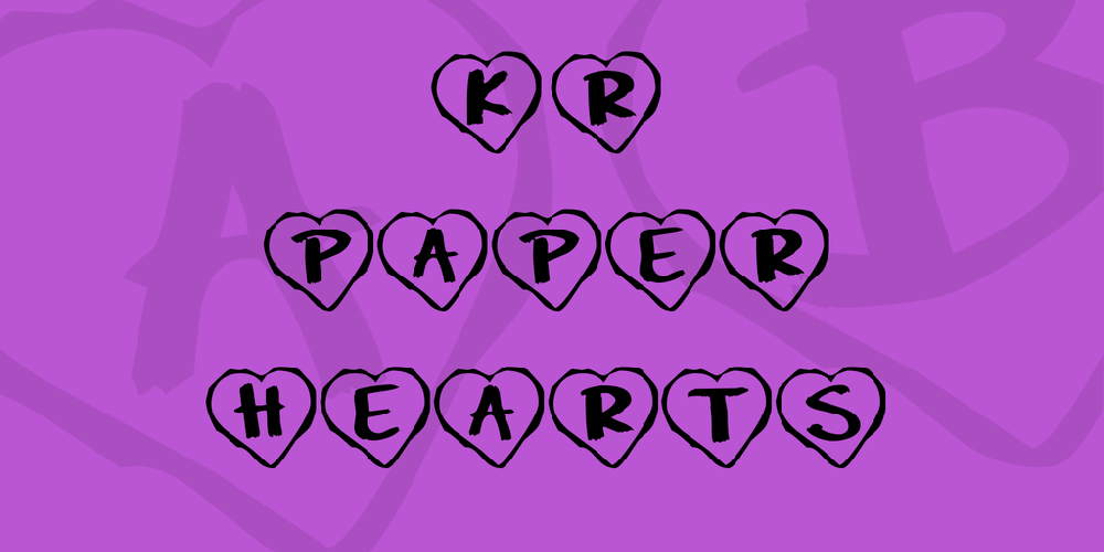 KR Paper Hearts
