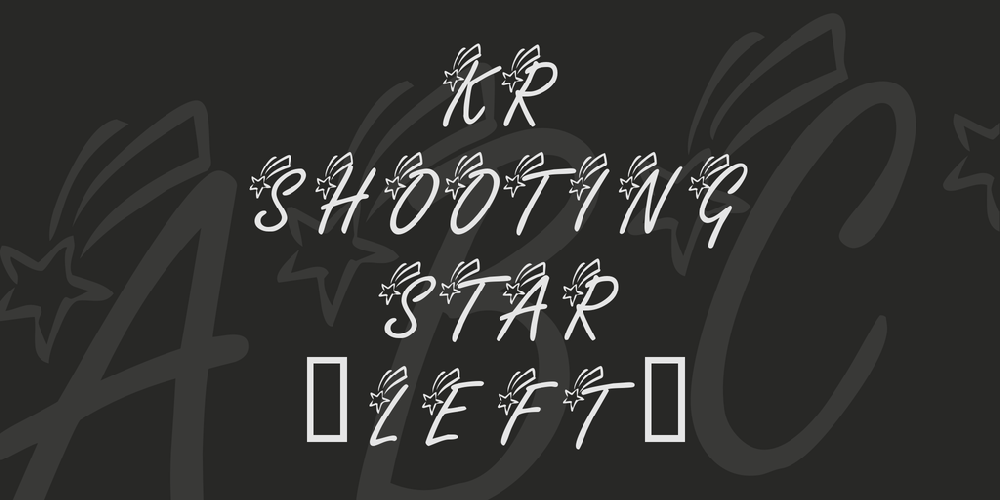 KR Shooting Star (Left)