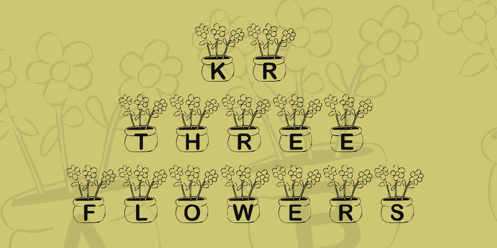 KR Three Flowers