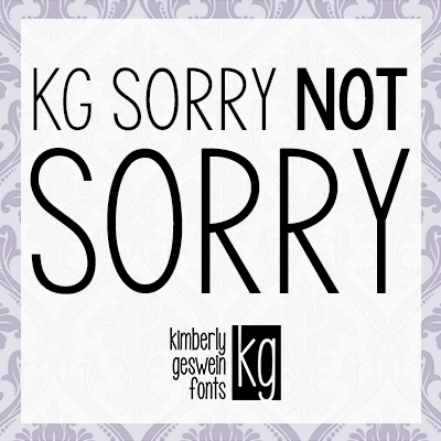 KG Sorry Not Sorry