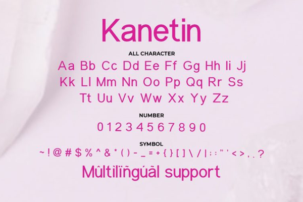 Kanetin Personal Use
