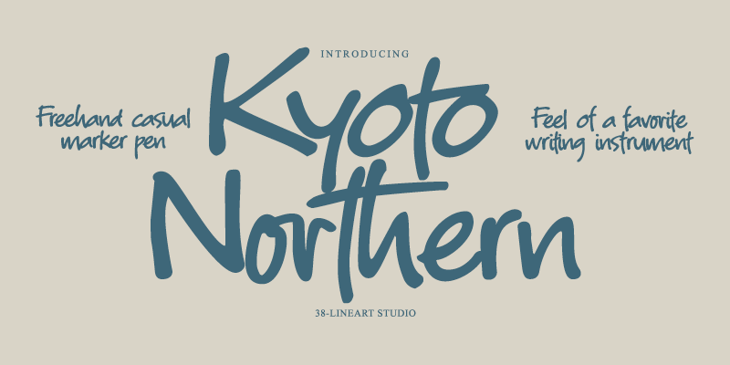 Kyoto Northern handwritten