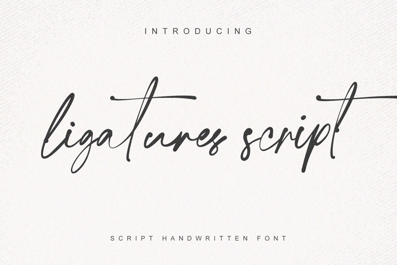 ligatures-script