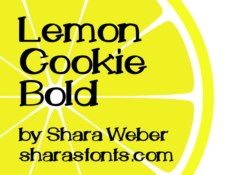 Lemon Cookie Bold