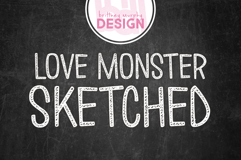 Love Monster Sketched