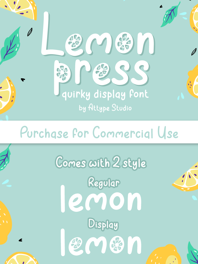 Lemon Press Display - Personal