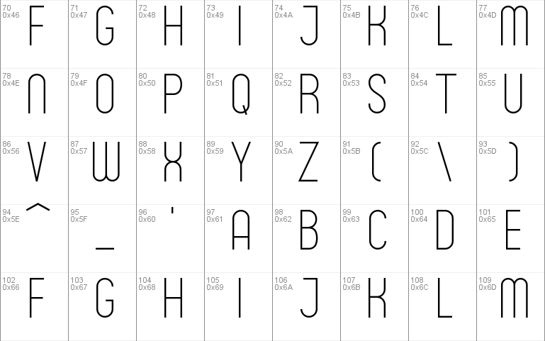 MARIMOO Typeface