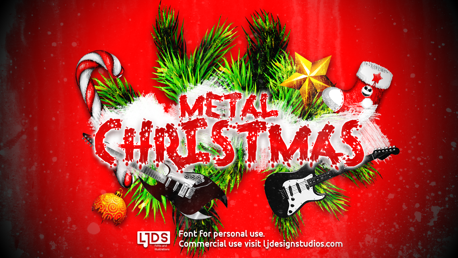 Metal Christmas Personal USE