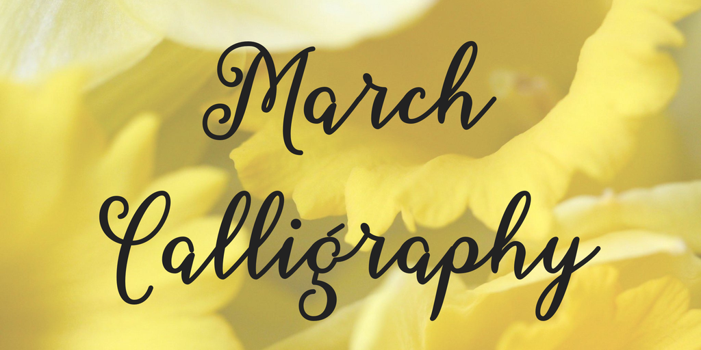 Download March Calligraphy font