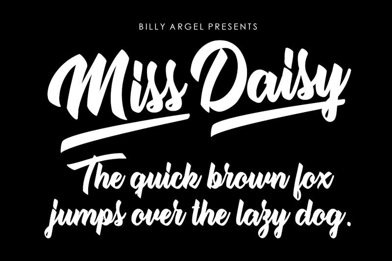 Miss Daisy Personal Use