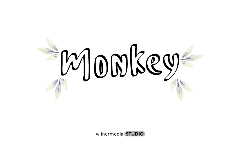 Monkey 3d cartoon