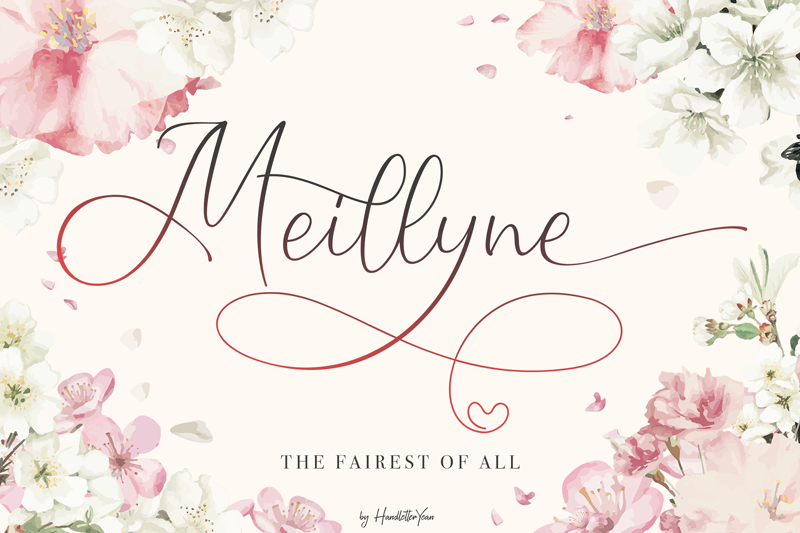 Meillyne calligraphy