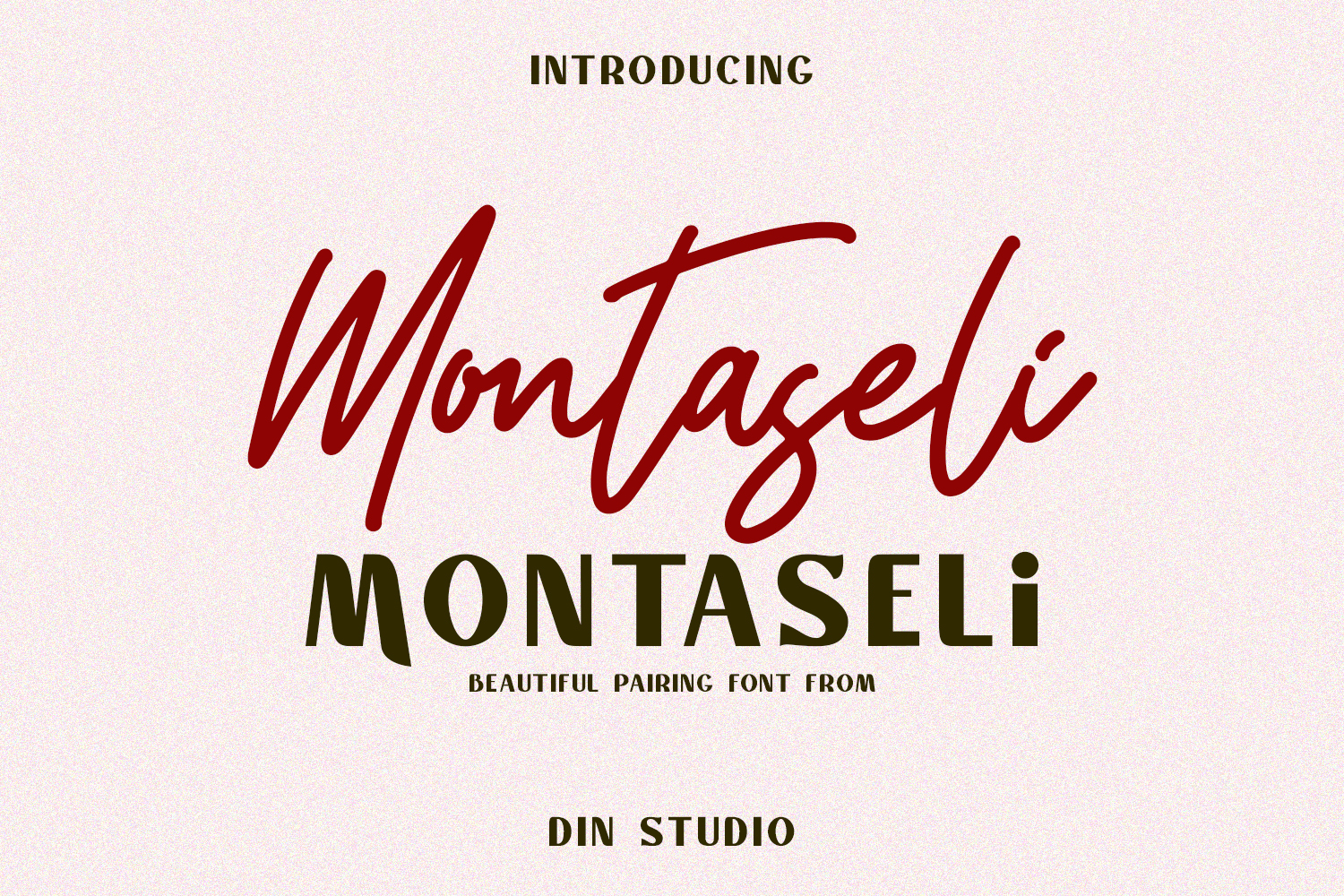 Montaseli Script Personal Use