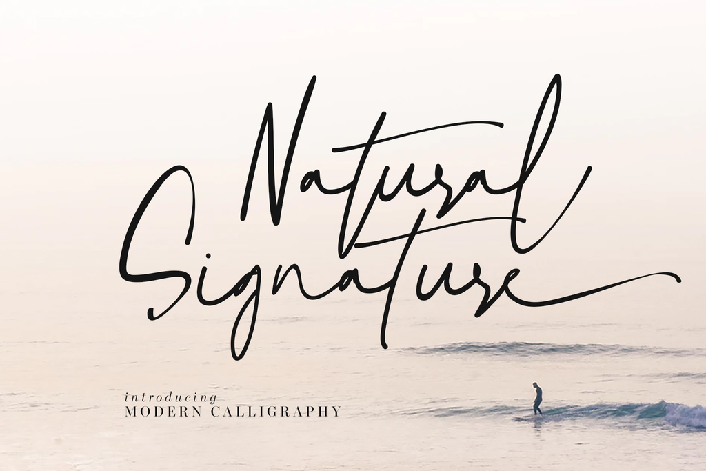 Natural handwritten Signature