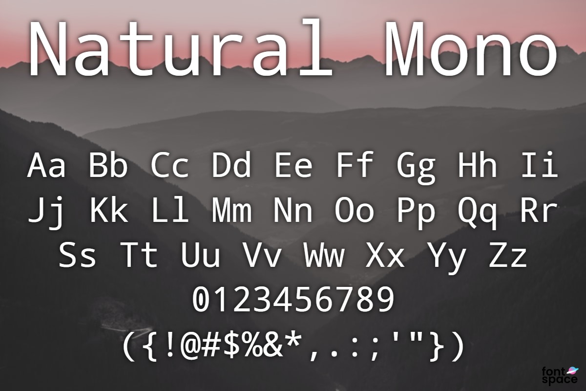 Natural Mono