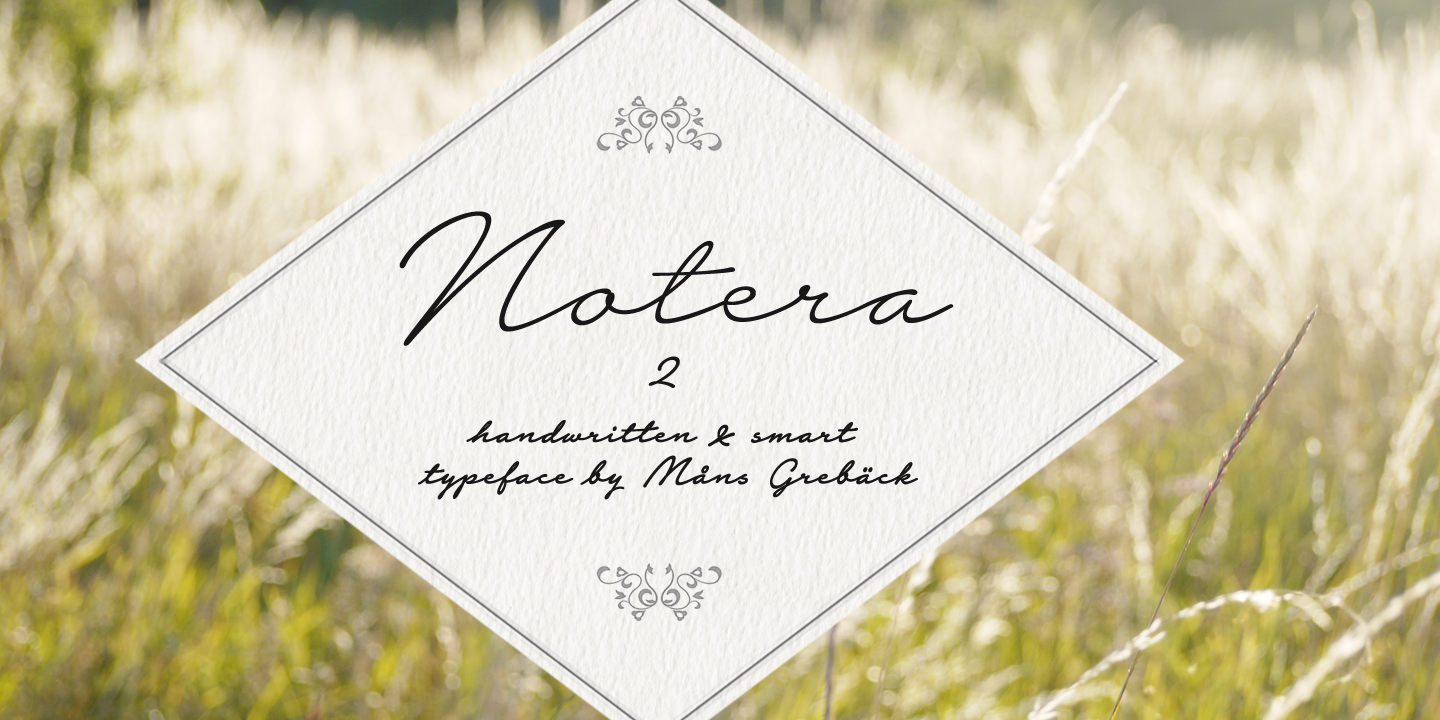 Notera 2 PERSONAL USE ONLY