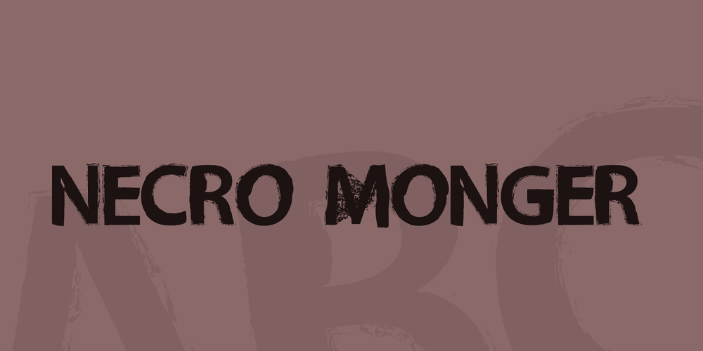 Necro Monger