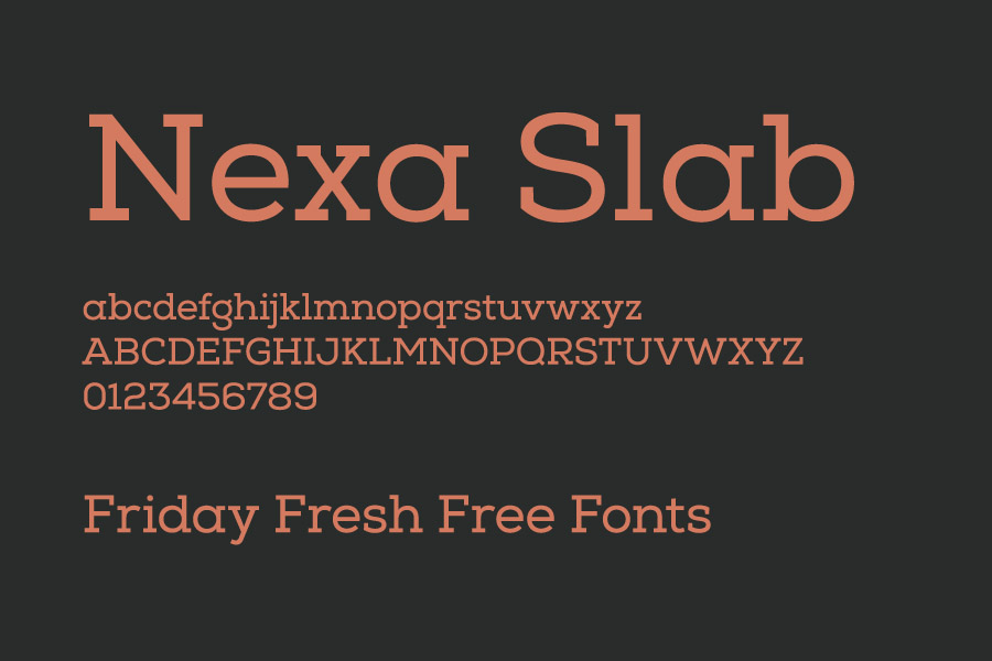 Nexa Slab Black Italic