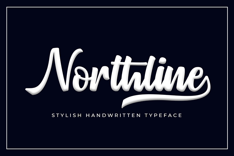 Download Northline Script font | fontsme.com