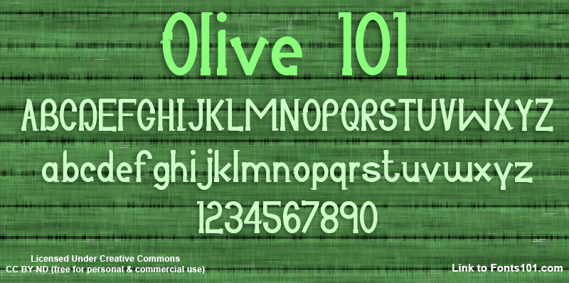 Olive 101