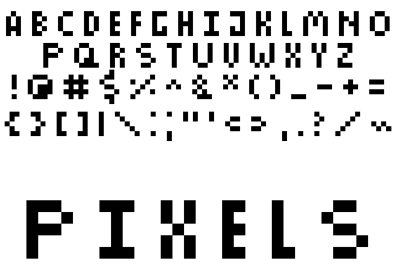 pixel fonts for adobe illustrator free download