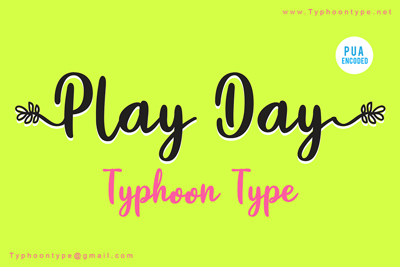 Play Day - Personal Use