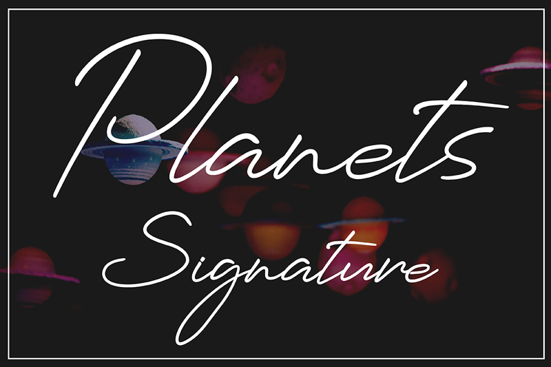 Planets Signature