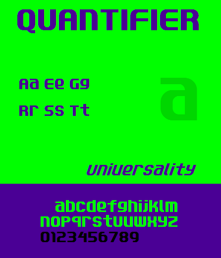 Quantifier NBP