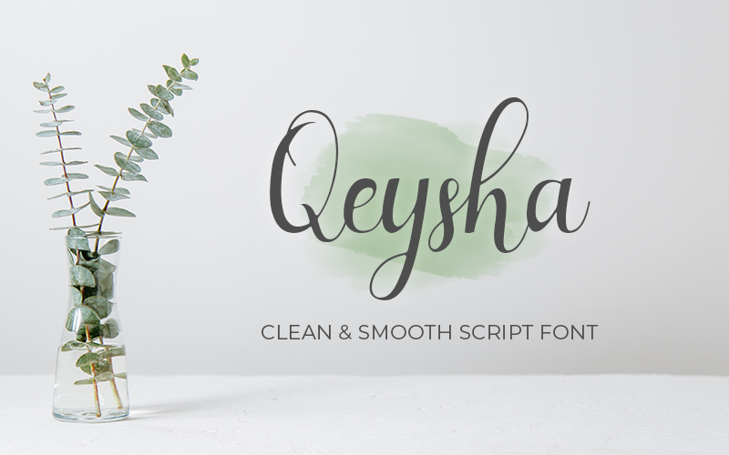 Qeysha Script Free Personal