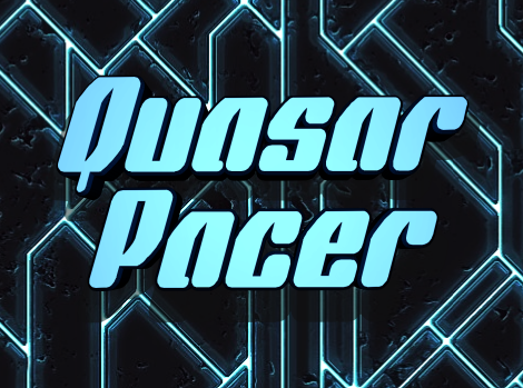 Quasar Pacer Outline Italic
