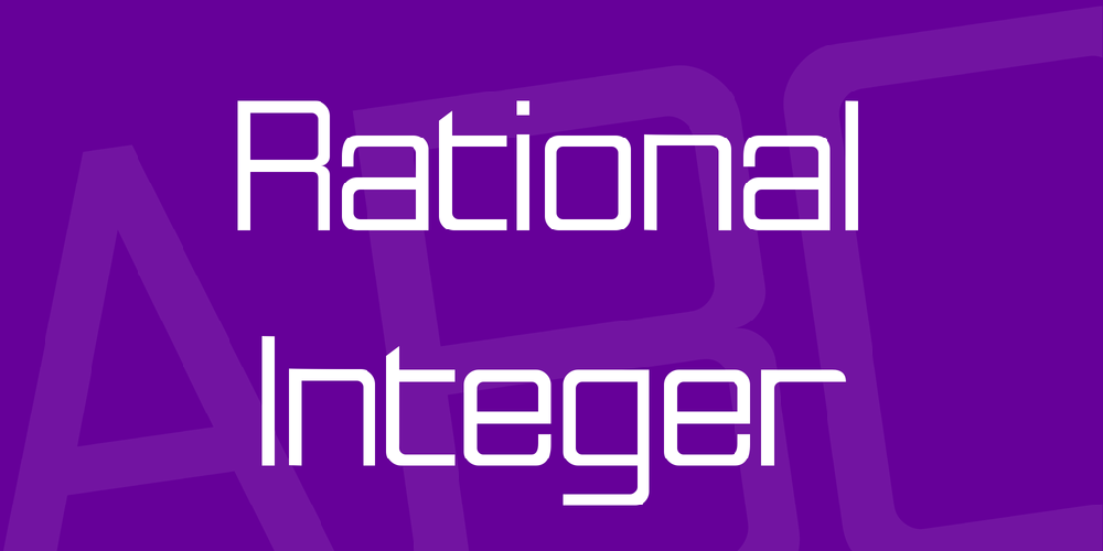 Rational Integer
