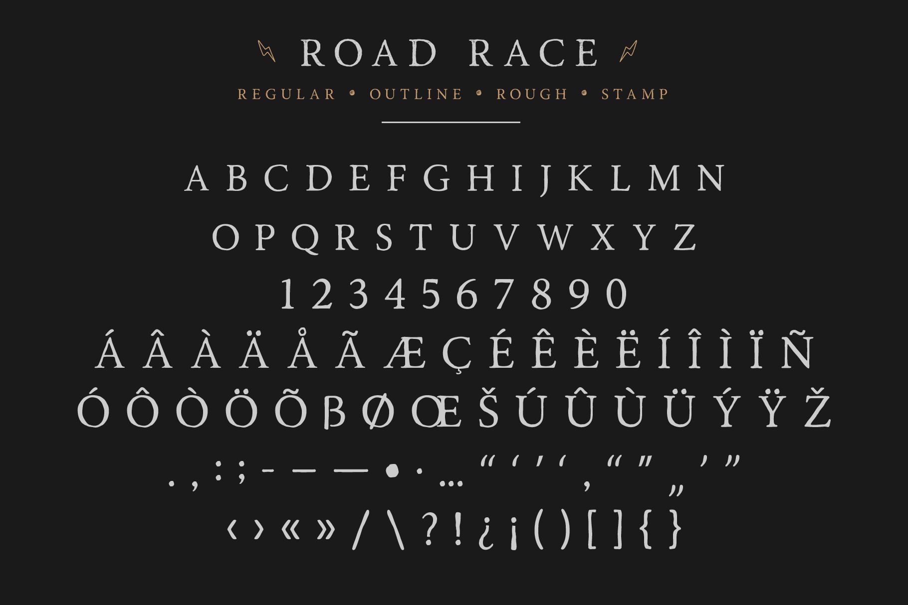 Download Road Race Free Font Fontsme Com