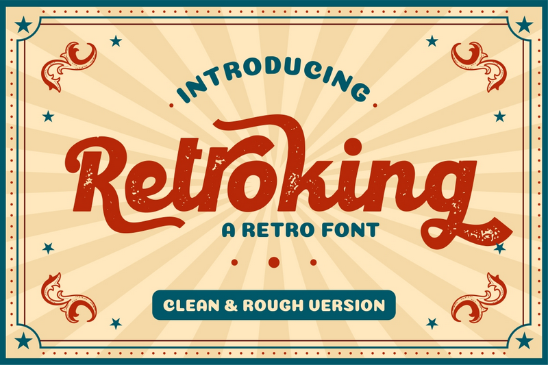 Download Free Download Retroking Font Fontsme Com Fonts Typography