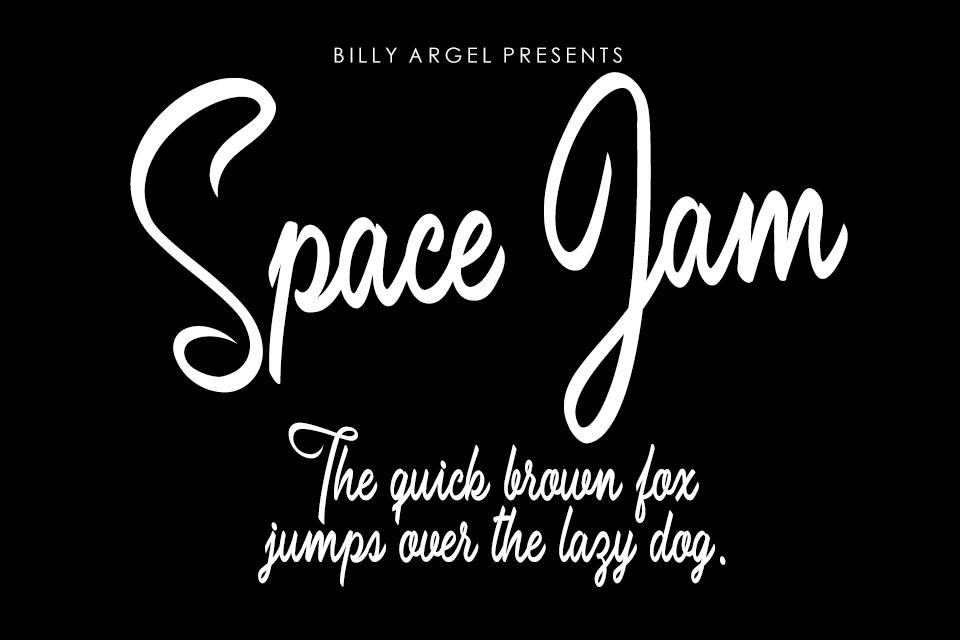 space funeral font file