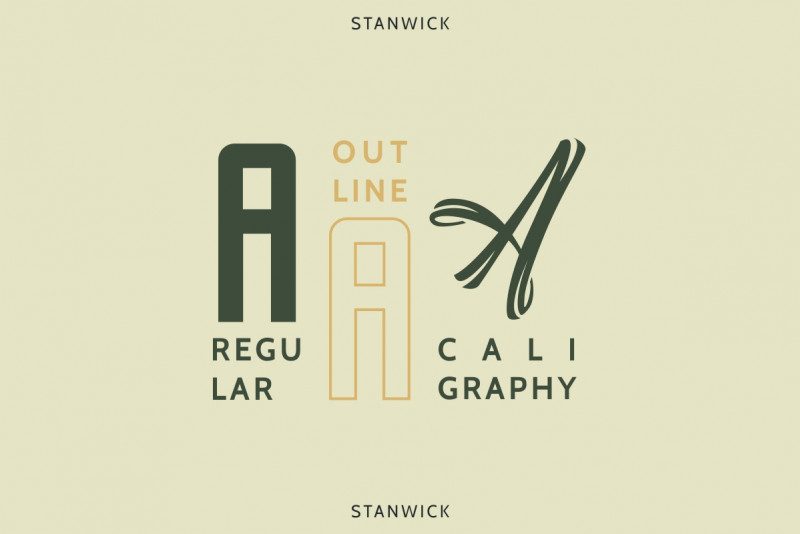 Stanwick Demo Caligraphy
