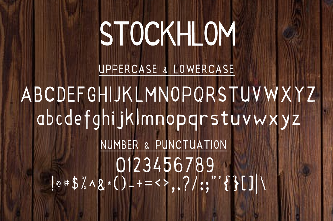Stockhlom - Personal Use