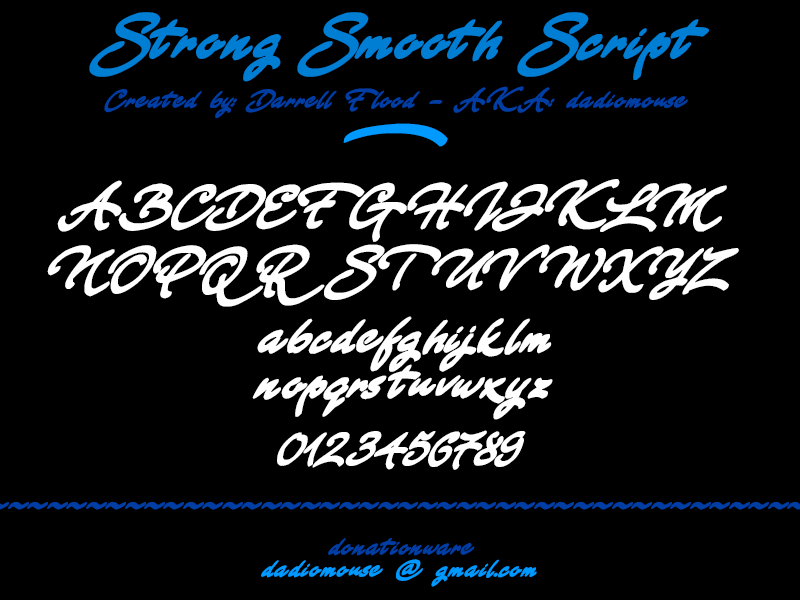 Strong Smooth Script