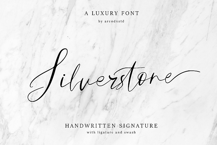 Silverstone calligraphy