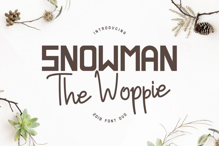 Snowman The Woppie
