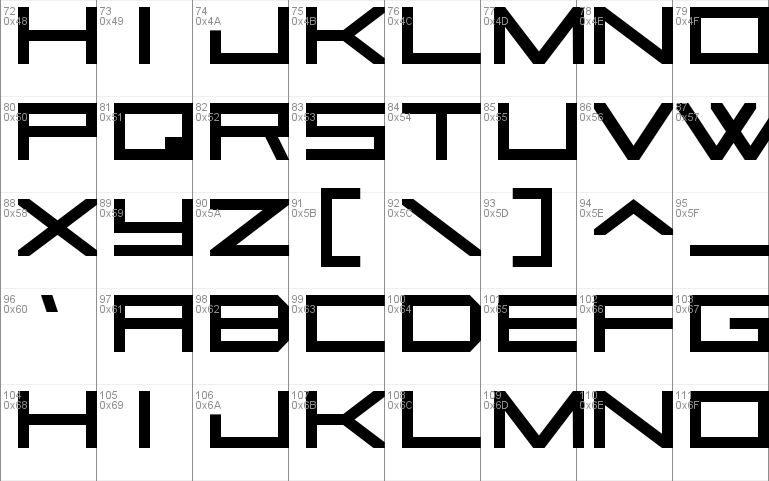 Square Sans Serif 7
