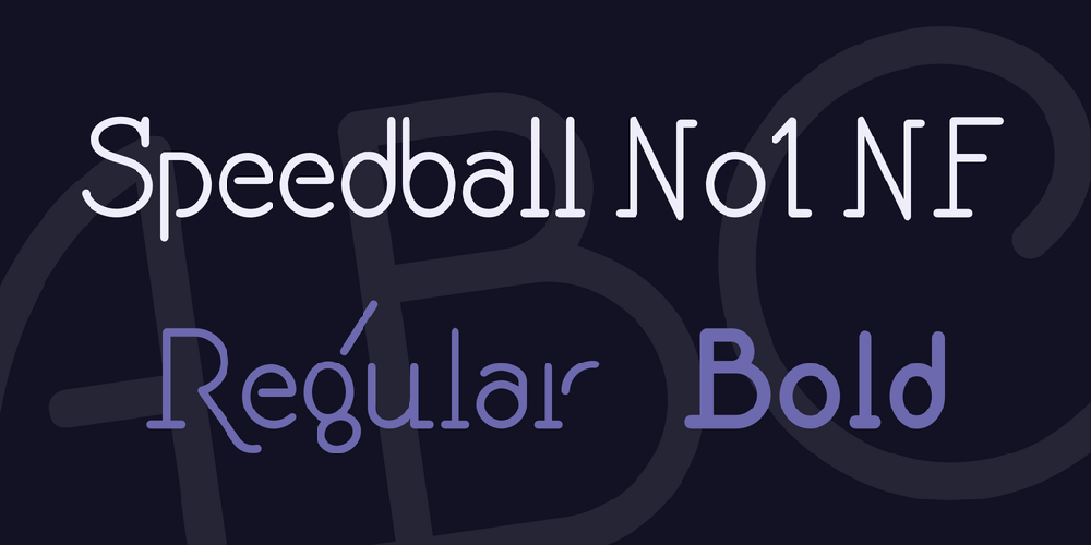 Speedball No1 NF