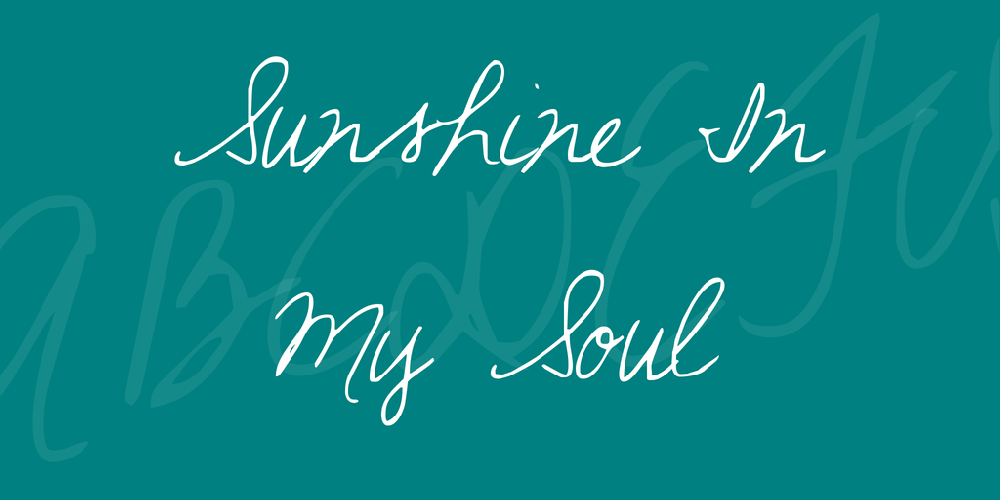Sunshine In My Soul