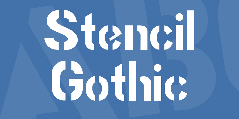 Stencil Gothic