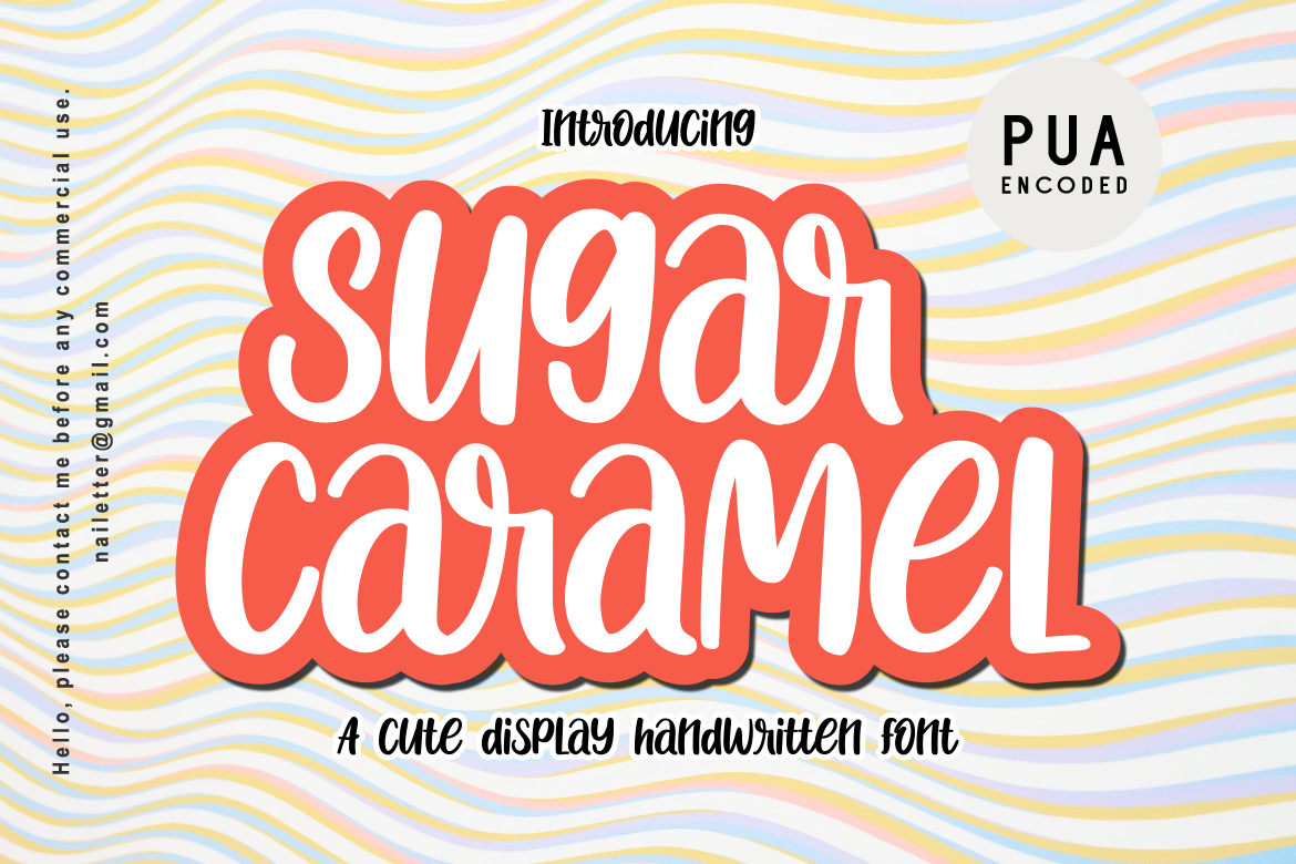 Sugar Caramel - Personal Use