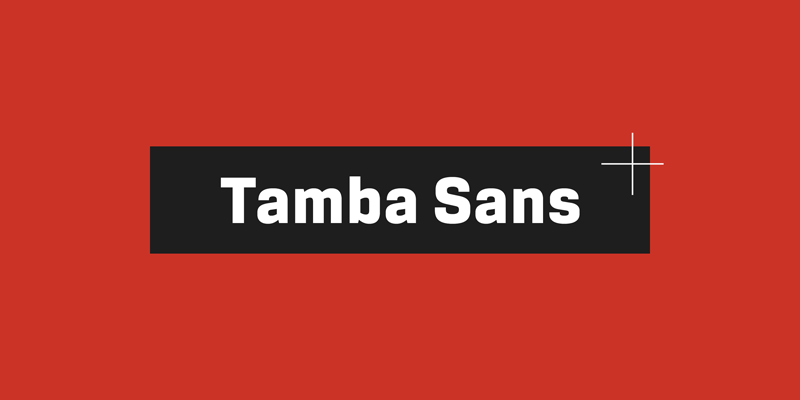 Tamba Sans Demo