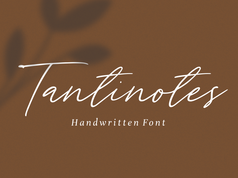 Tantinotes handwriten