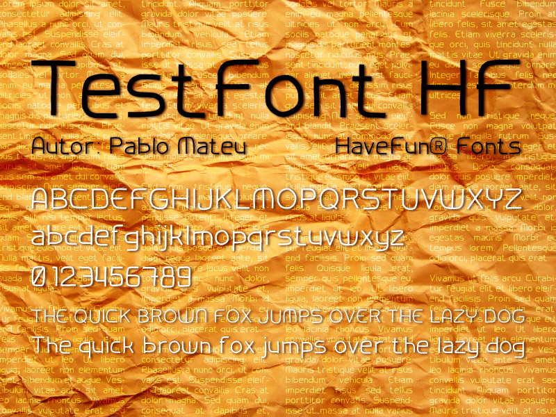Test Font HF