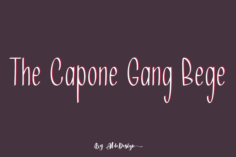 The Capone Gang Bege
