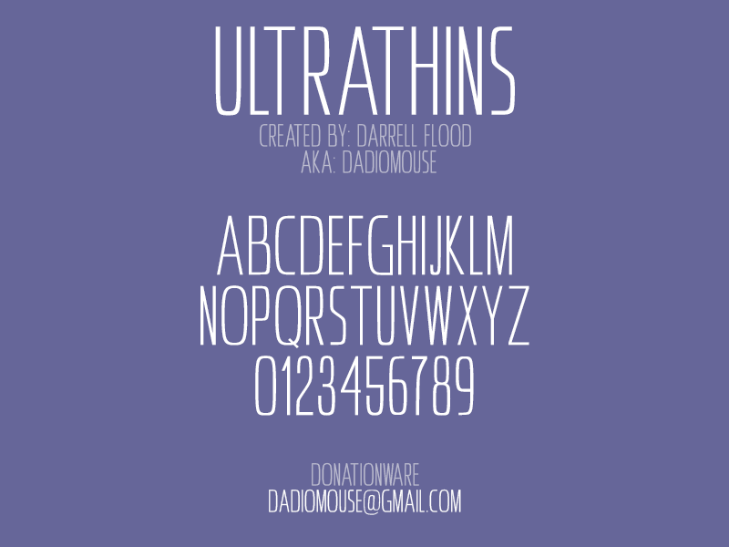Ultrathins