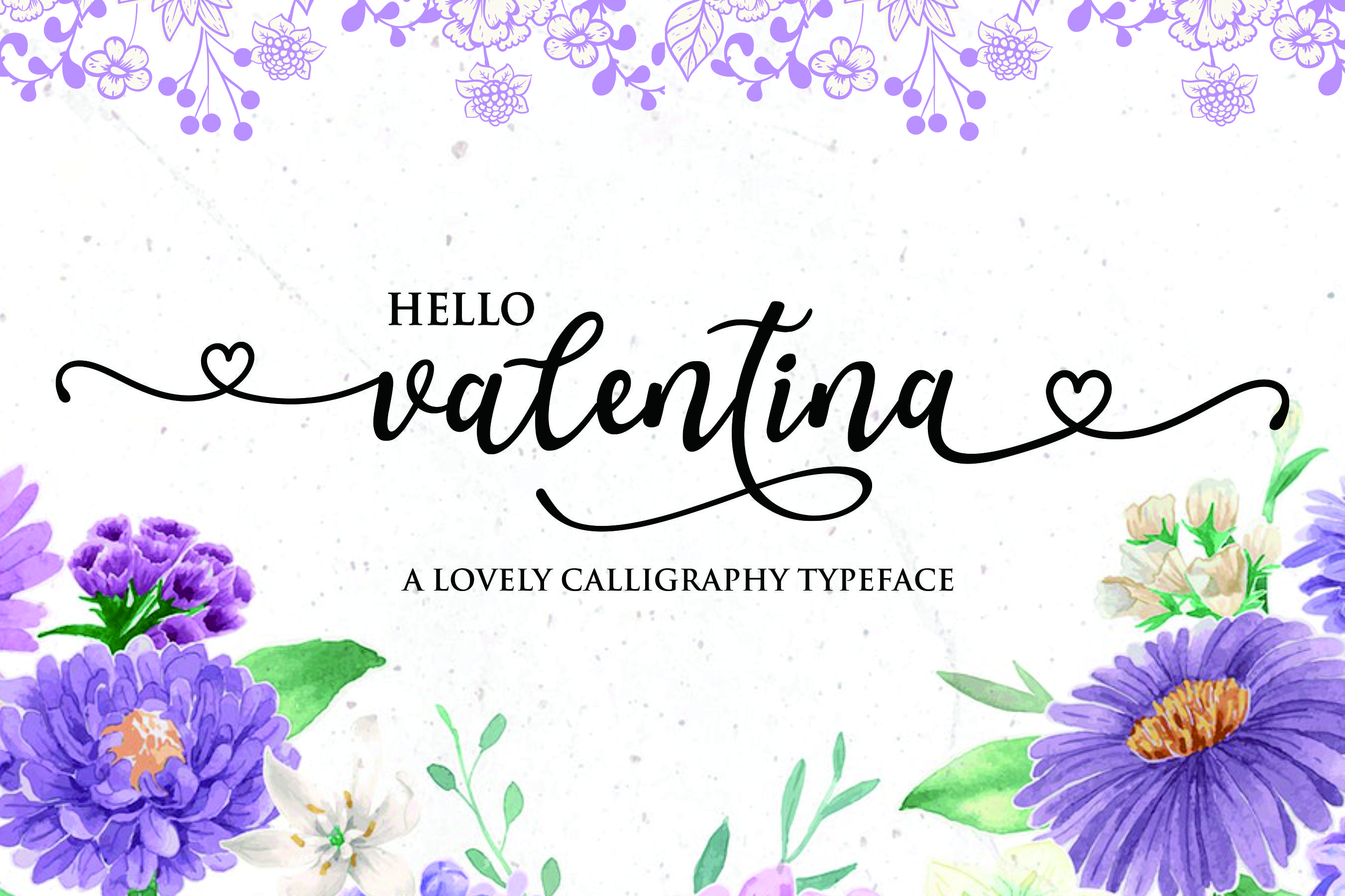 valentina calligraphy beauty